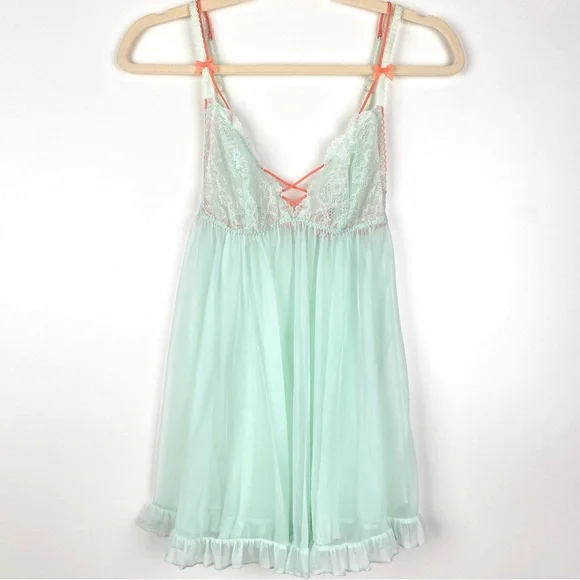 Victoria's Secret | Intimates & Sleepwear | Victorias Secret Pleated  Babydoll | Poshmark